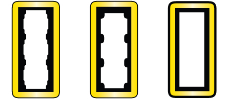 Back Plates Configurations